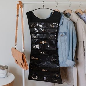 Little black dress jewelry organizer